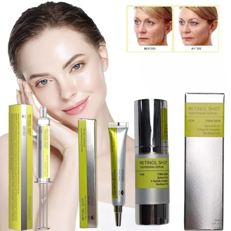 Korean Retinol Eye Cream - Deep Hydration for Dry Aging Face Cream Moisturizing Skin Repair Essence